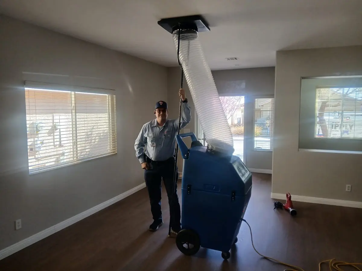 Professional Dryer Vent Cleaning work inside a South Berwick home